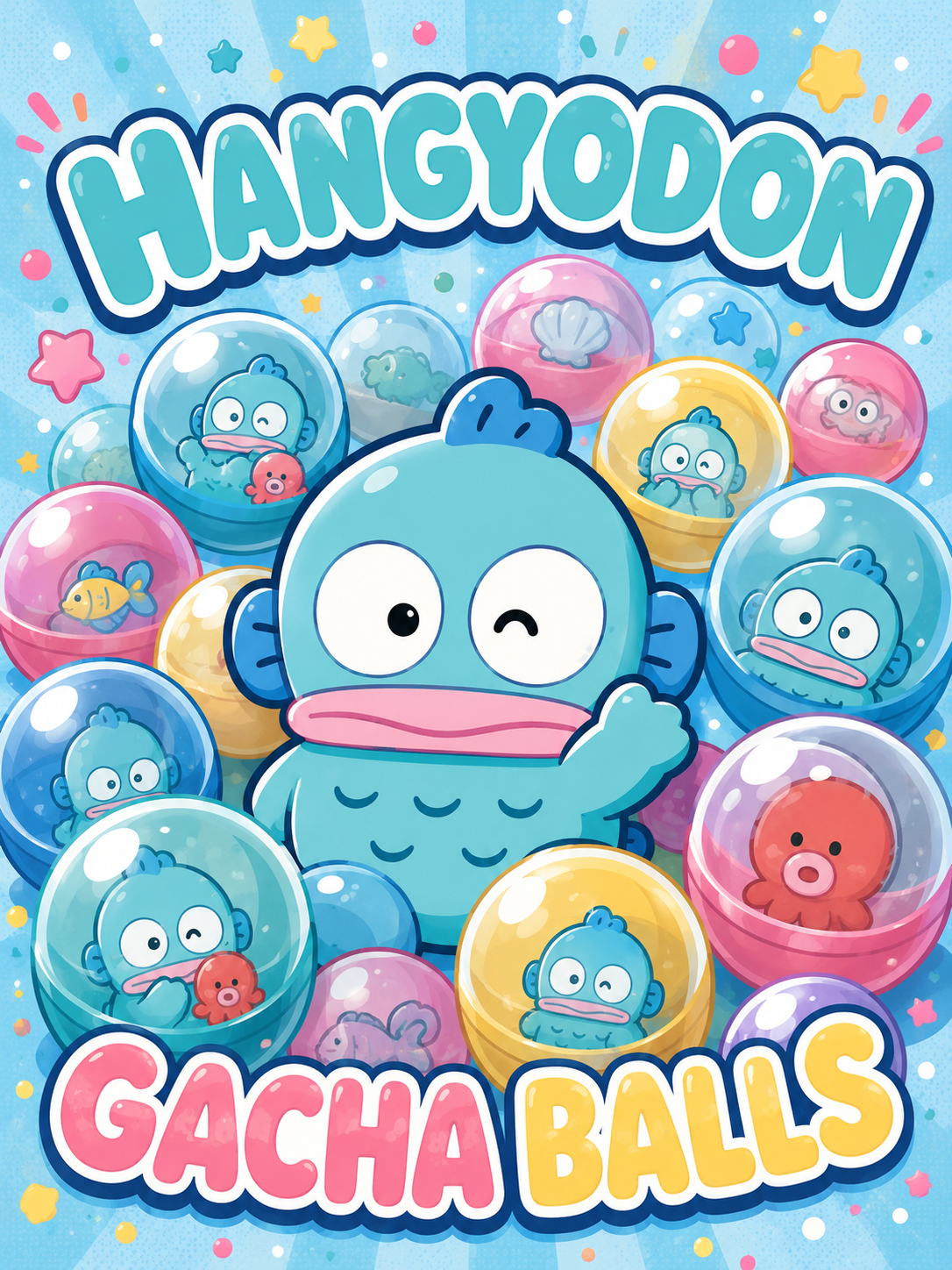 Hangyodon Surprise Gacha Balls